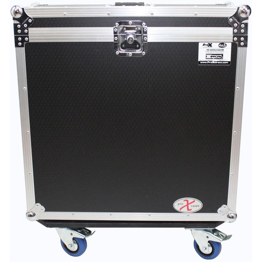 ProX Hard Road Case for Behringer X32 Compact Mixer with Doghouse and Wheels