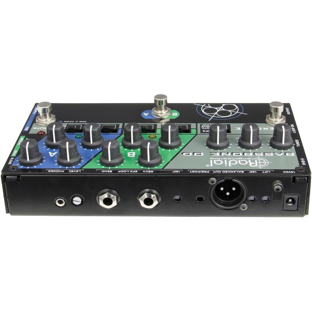Radial Engineering Bassbone OD 2-Channel Bass Preamp