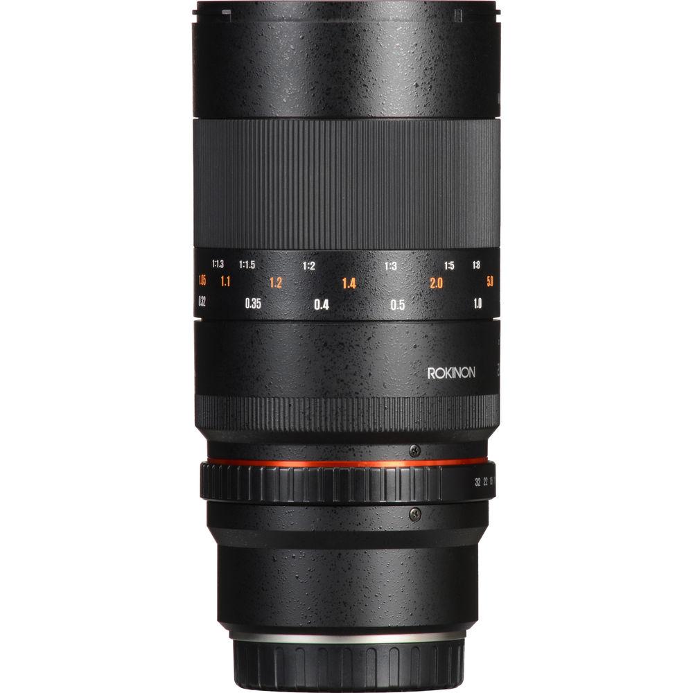 Rokinon 100mm f 2.8 Macro Lens for Canon EF