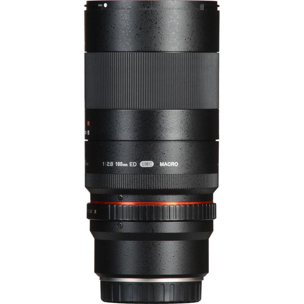 Rokinon 100mm f 2.8 Macro Lens for Canon EF