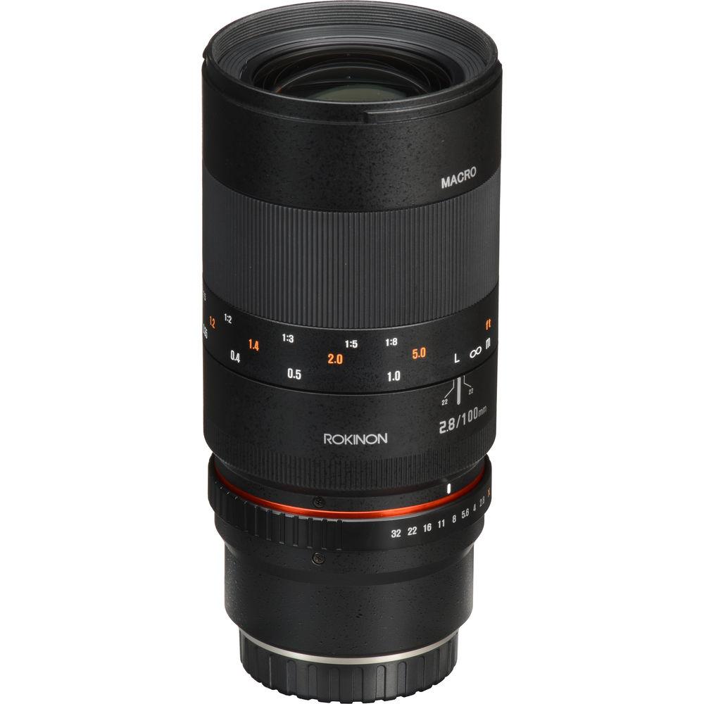 Rokinon 100mm f 2.8 Macro Lens for Canon EF
