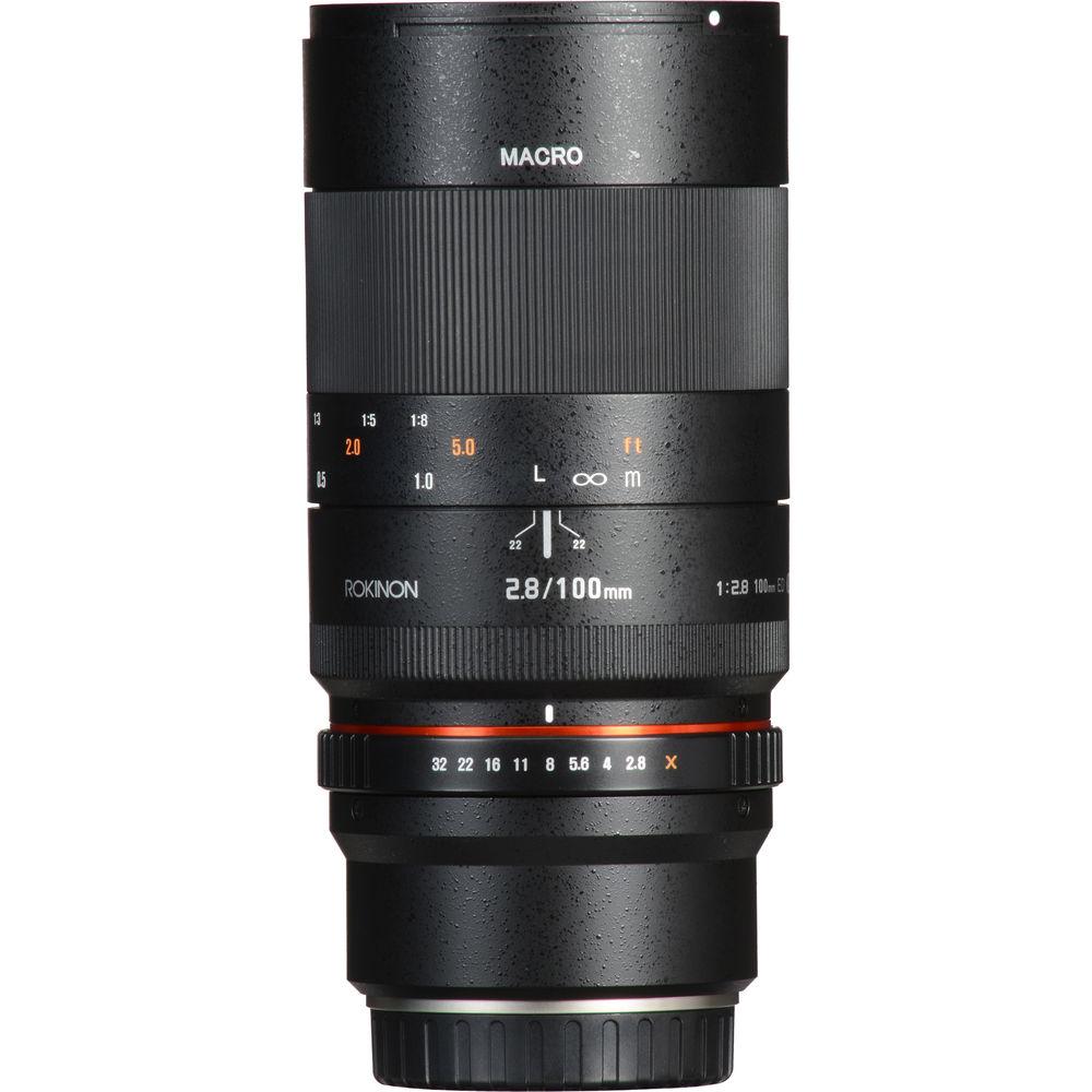 Rokinon 100mm f 2.8 Macro Lens for Nikon F