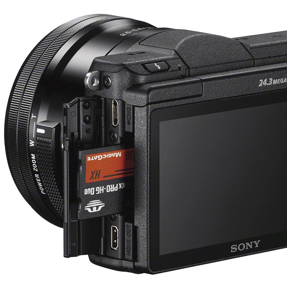 Sony Alpha a5100 Mirrorless Digital Camera with 16-50mm Lens