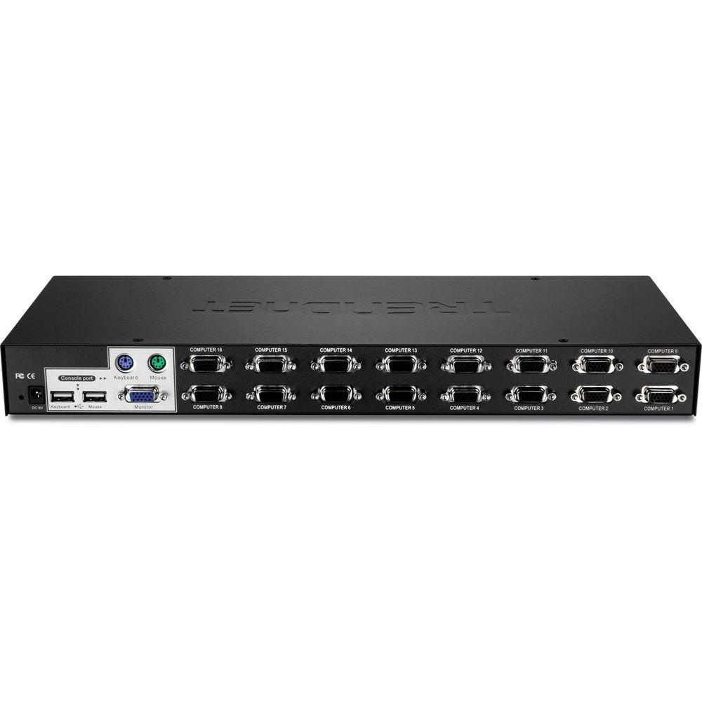 TRENDnet TK-1603R 16-Port Rack Mount USB KVM Switch