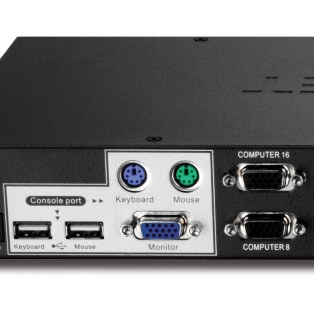 TRENDnet TK-1603R 16-Port Rack Mount USB KVM Switch