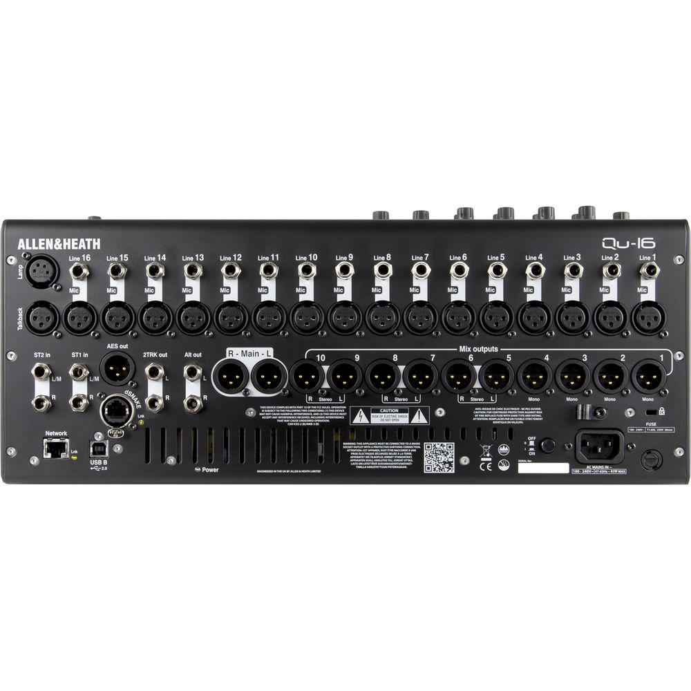 Allen & Heath Qu-16C - Rackmountable Digital Mixer