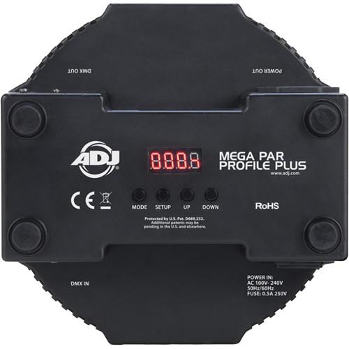 American DJ Mega Flat Pak 8 Plus - 8x Mega Par Profile Plus LED Pars, 7x DMX Cable, & Bag
