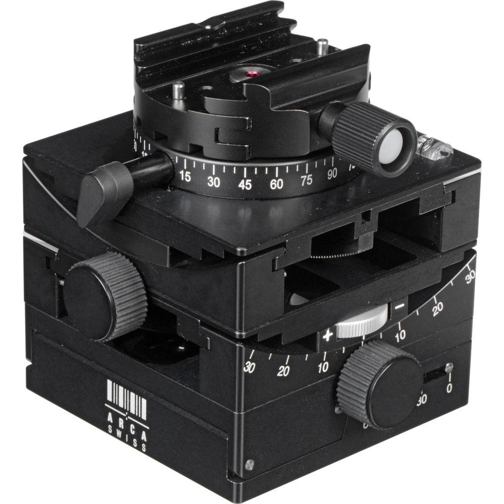 Arca-Swiss C1 Cube Geared Head with Arca Classic Quick Release and Leather Case