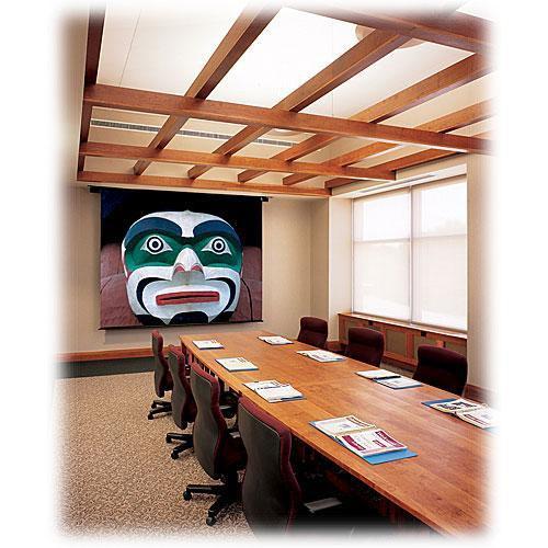 Draper 112241QL Envoy 87.5 x 140" Ceiling-Recessed Motorized Screen with Low Voltage Controller and Quiet Motor