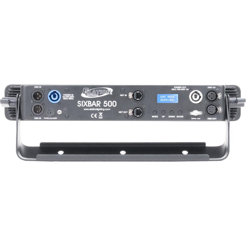 Elation Professional SIXBAR 500 RGBAW UV LED Linear Fixture