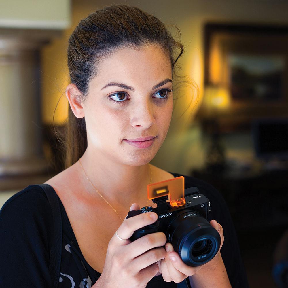 FM Photography Flash Bounce Cards for Sony Alpha a6000, a6300, and a6500