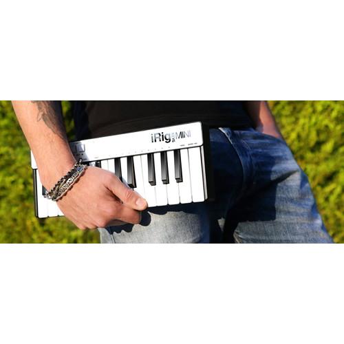 IK Multimedia iRig Keys Mini MIDI Controller for iPhone, iPod touch, iPad & Mac PC