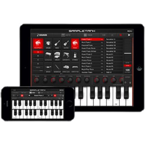 IK Multimedia iRig Keys Mini MIDI Controller for iPhone, iPod touch, iPad & Mac PC