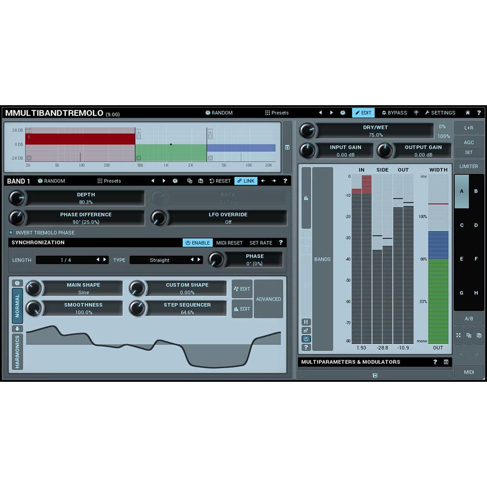MeldaProduction MMultiBandTremolo - Tremolo Plug-In