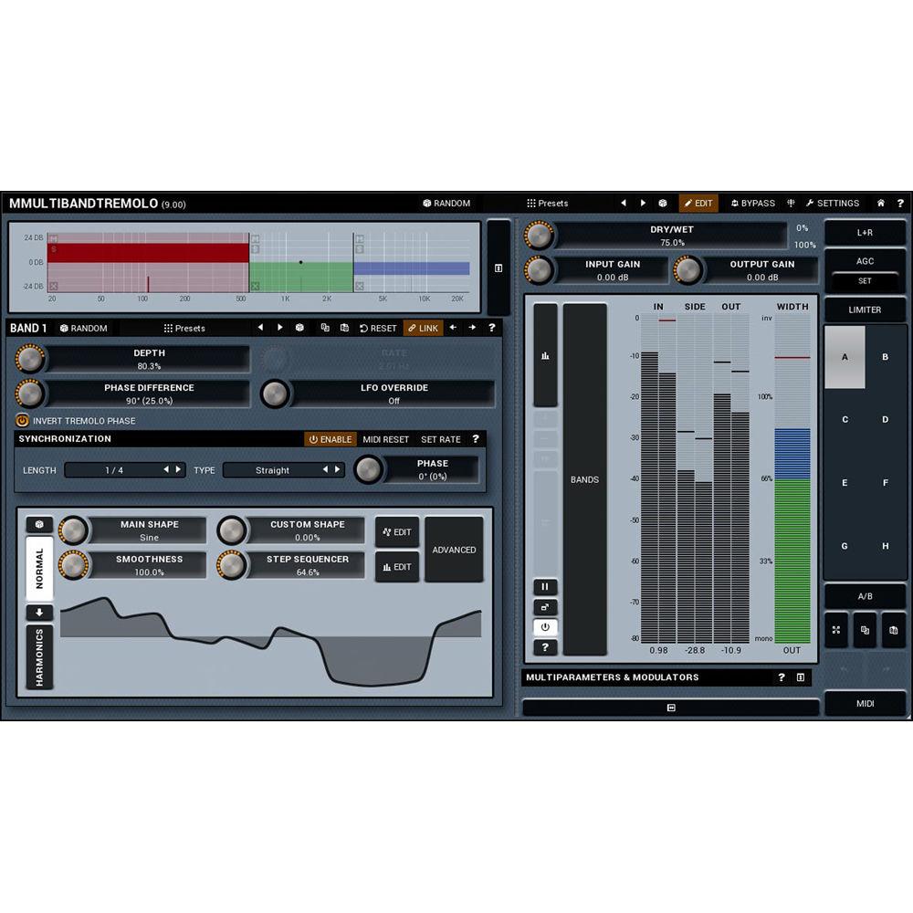 MeldaProduction MMultiBandTremolo - Tremolo Plug-In