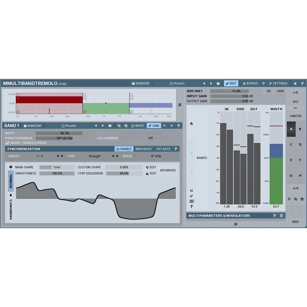 MeldaProduction MMultiBandTremolo - Tremolo Plug-In