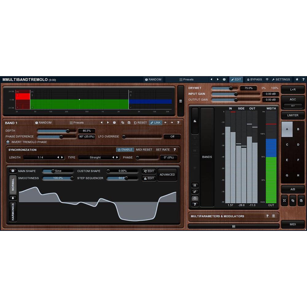 MeldaProduction MMultiBandTremolo - Tremolo Plug-In