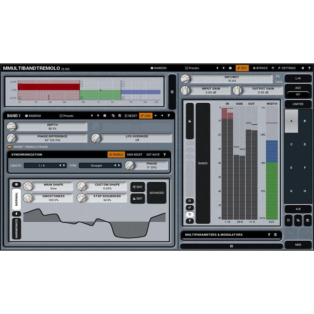 MeldaProduction MMultiBandTremolo - Tremolo Plug-In