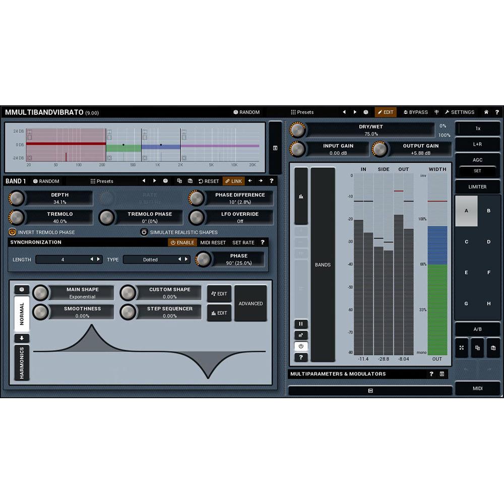MeldaProduction MMultiBandVibrato - Rotary Simulator Plug-In