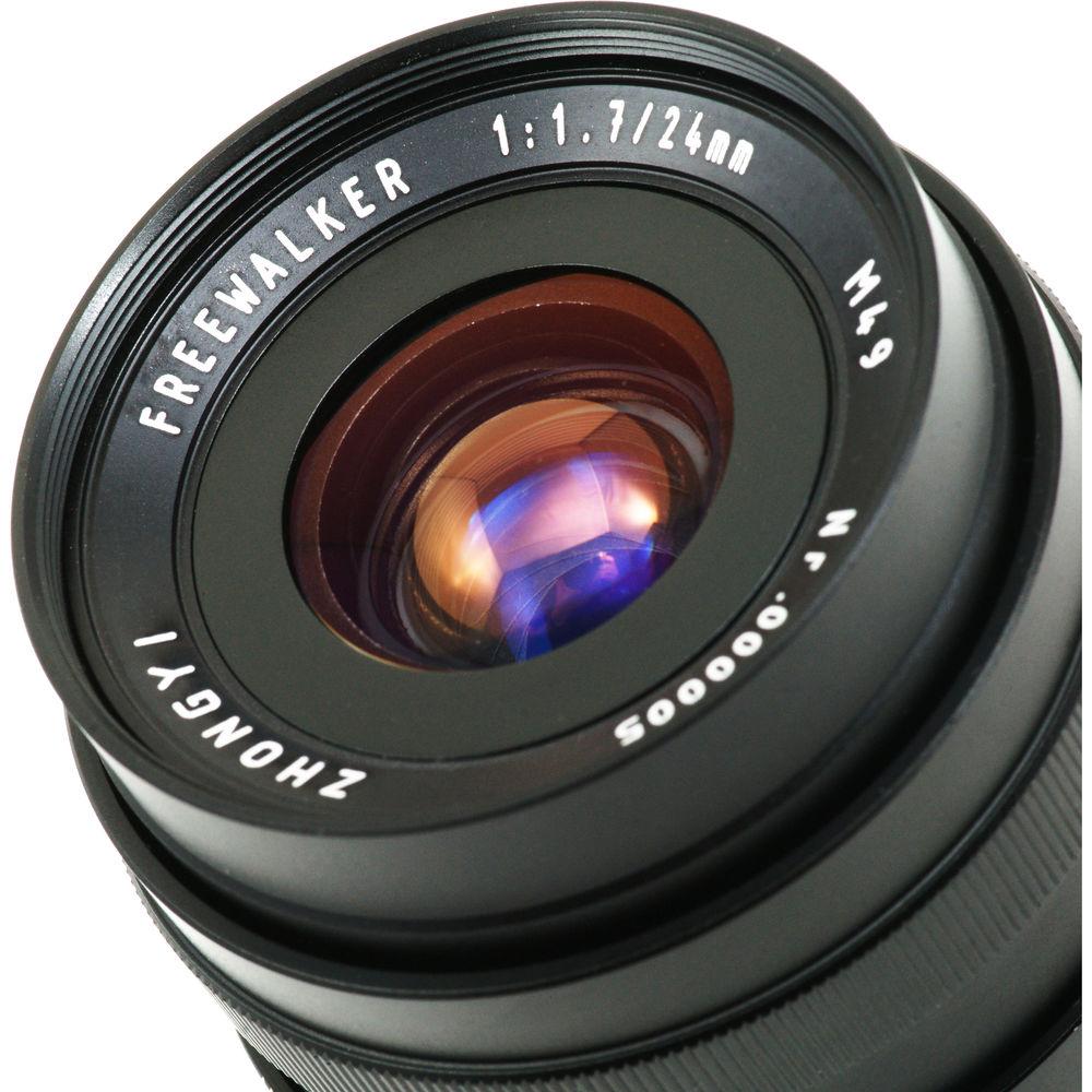 Mitakon Zhongyi FreeWalker 24mm f 1.7 Lens for Micro Four Thirds