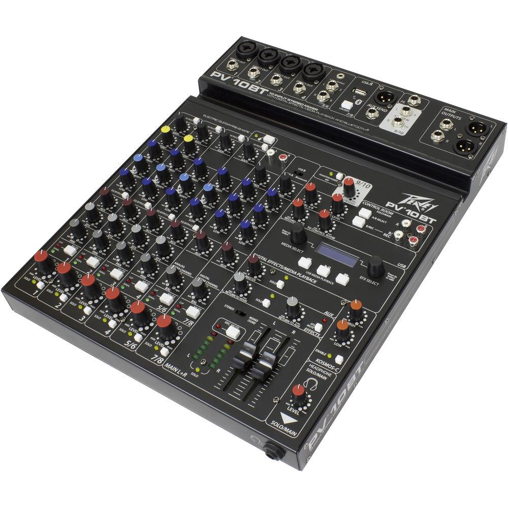 Peavey PV 10 BT Mixing Console with Bluetooth