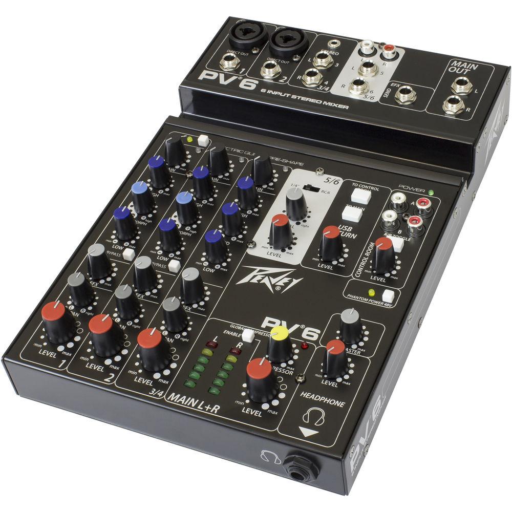 Peavey PV 6 Mixing Console