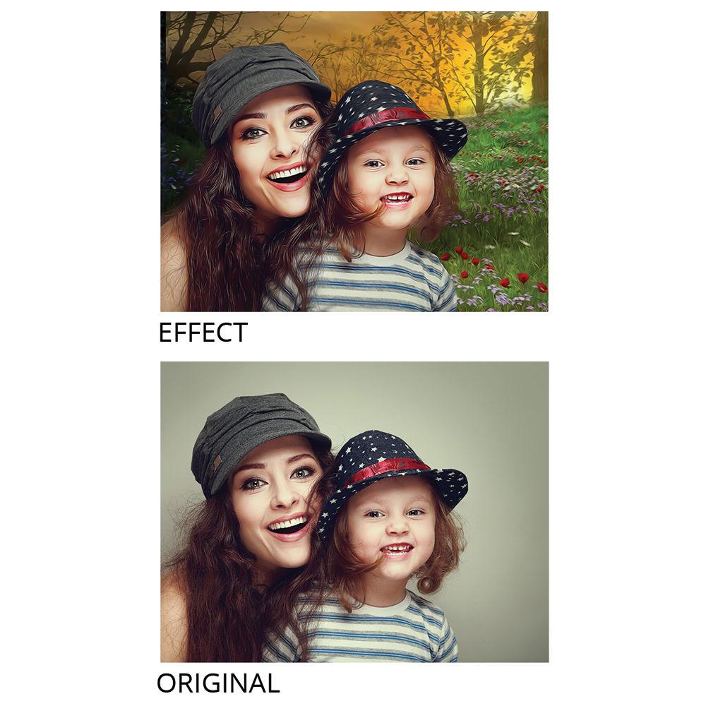 Photographers Photoshop Painterly Airbrushed Photoshop Effect