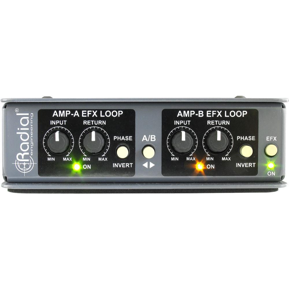 Radial Engineering Twinline FX Router for Two Guitar Amplifiers