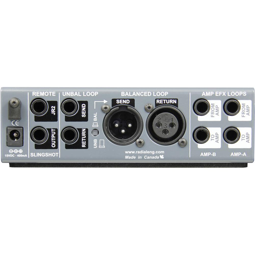 Radial Engineering Twinline FX Router for Two Guitar Amplifiers