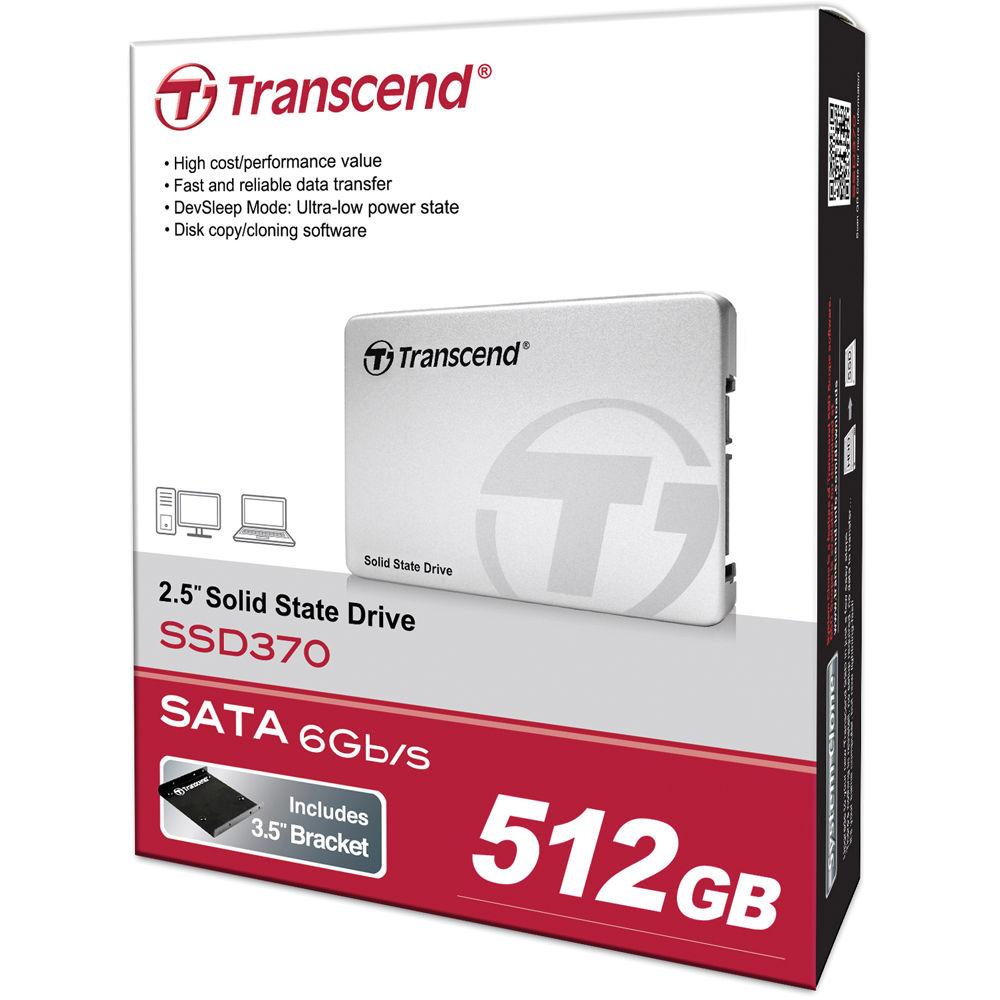 Transcend 512GB SSD370S SATA III 2.5" Internal SSD
