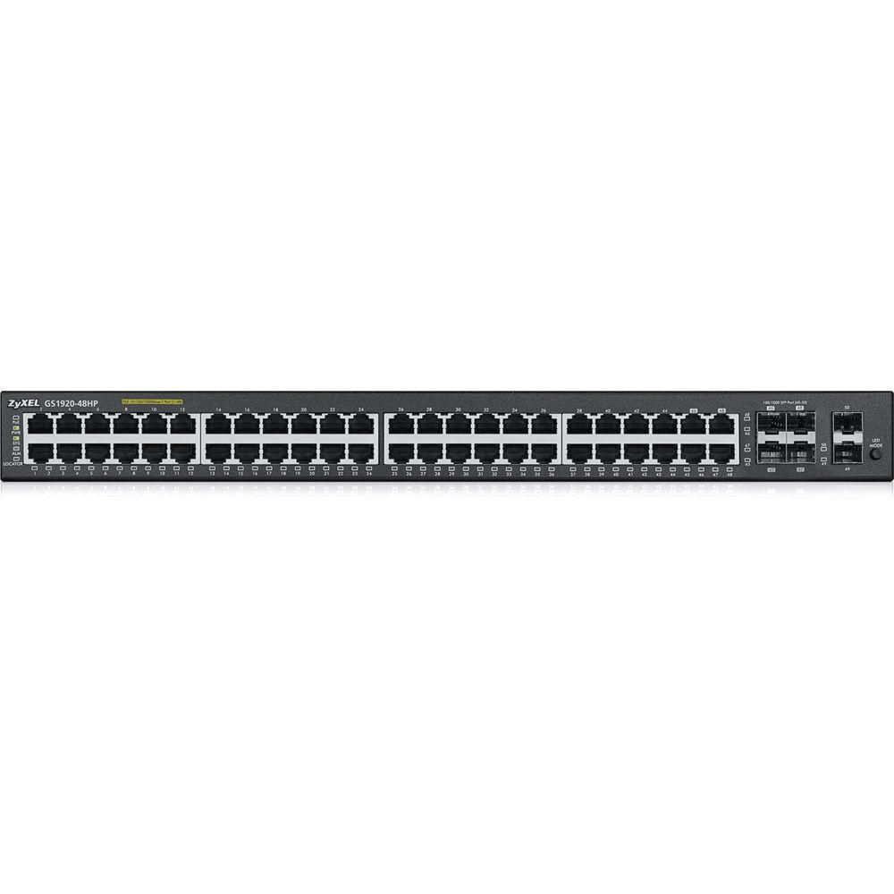 ZyXEL GS1920-48HP 48-Port GbE Smart Managed PoE Switch
