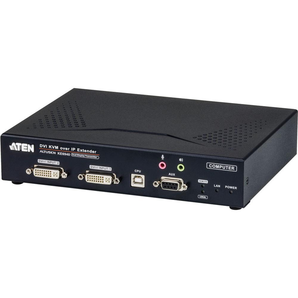 ATEN KE6940 DVI Dual Display KVM Over IP Extender
