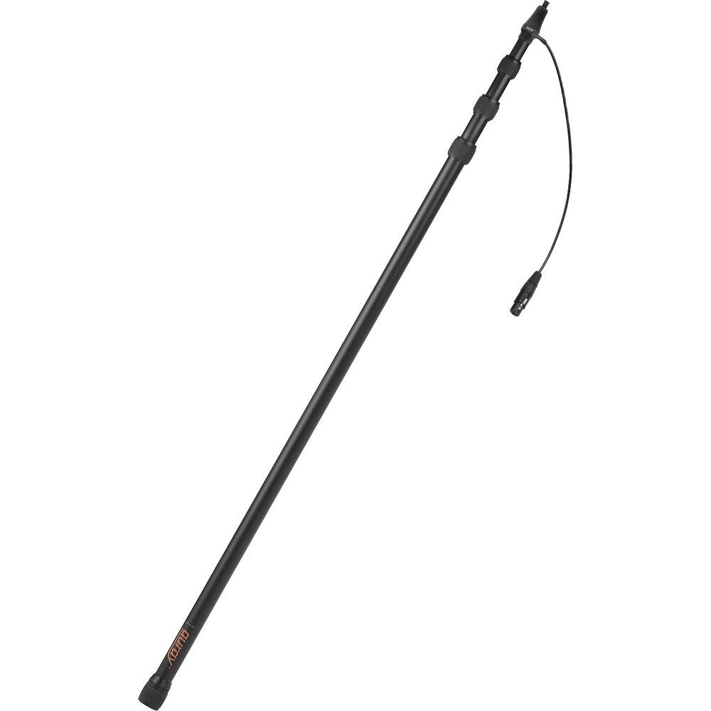 Auray ABP-412B Aluminum Telescoping Boom Pole with Integrated XLR Cable