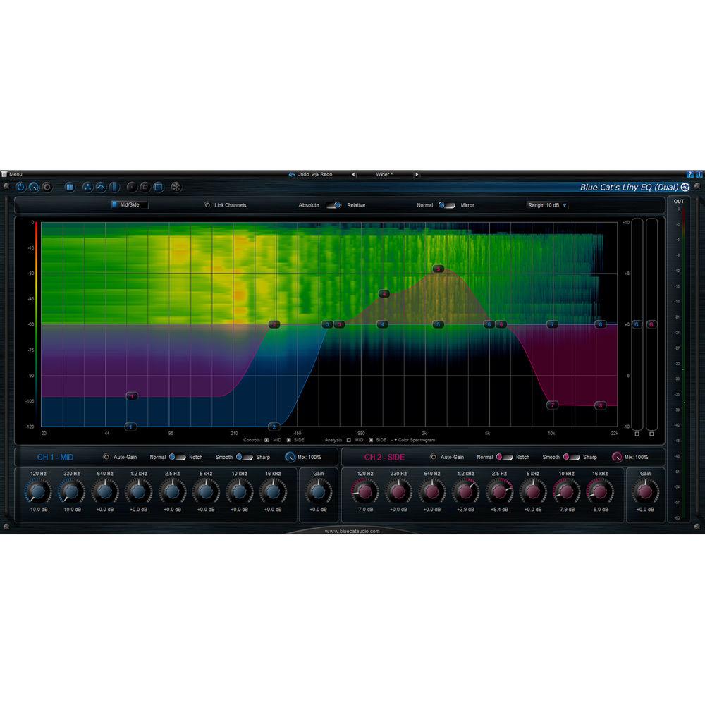 Blue Cat Audio Liny EQ 8-Band Linear EQ Plug-In