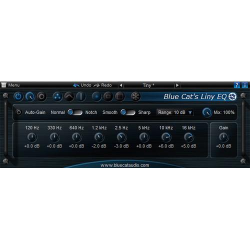 Blue Cat Audio Liny EQ 8-Band Linear EQ Plug-In