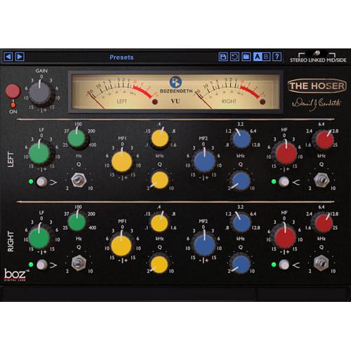 BOZ DIGITAL The Hoser XT - Modeled Ward Beck Channel EQ Plug-In