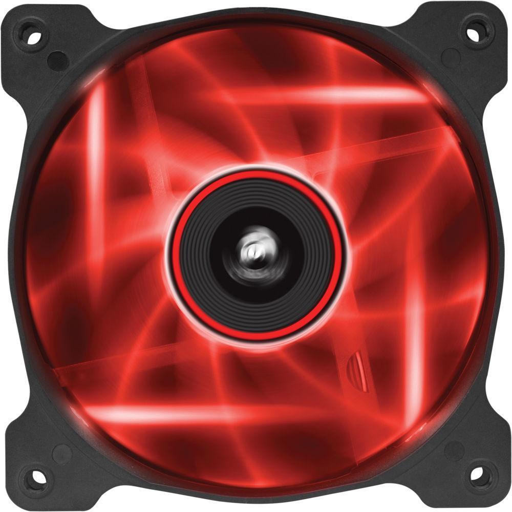 Corsair Air Series AF120 LED Red Quiet Edition High Airflow 120 mm Fan