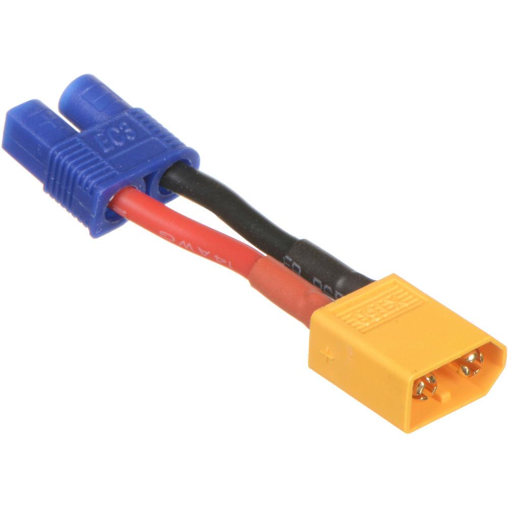 Dynamite XT60 Male to EC3 Battery Adapter