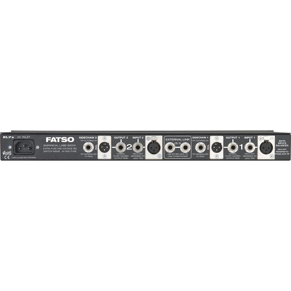 EMPIRICAL LABS FATSO EL7x - Analog Tape Simulator Optimizer
