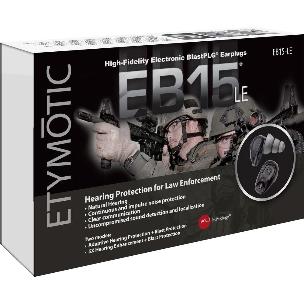 Etymotic Research EB15 LE BlastPLG Electronic Earplugs