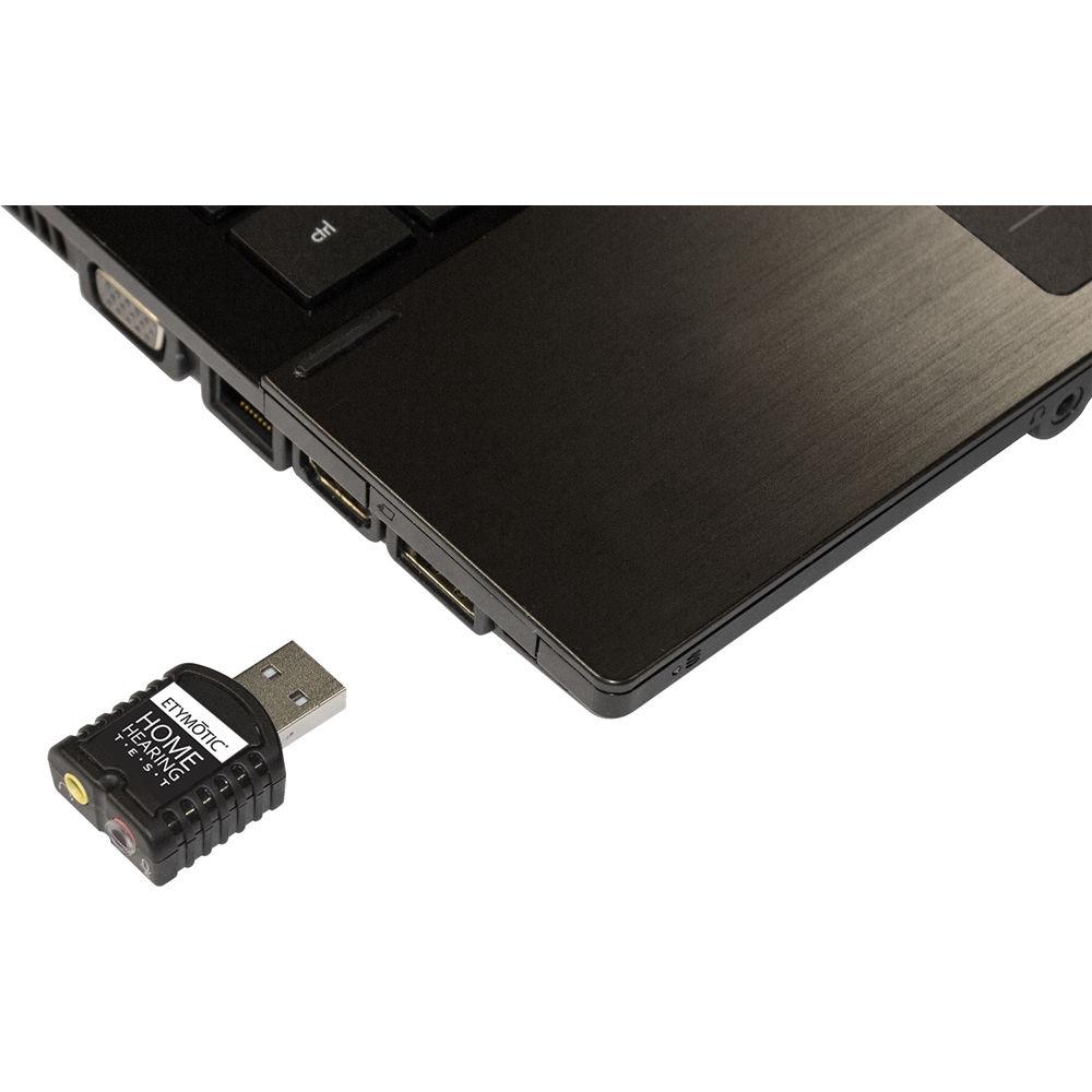 Etymotic Research Home Hearing Test Kit with Calibrated High-Definition Earphones