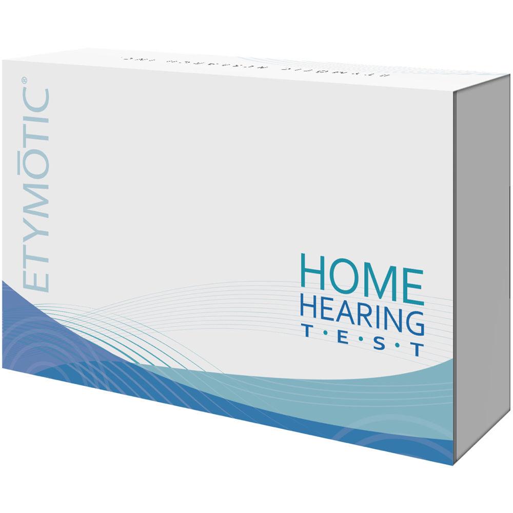 Etymotic Research Home Hearing Test Kit with Calibrated High-Definition Earphones
