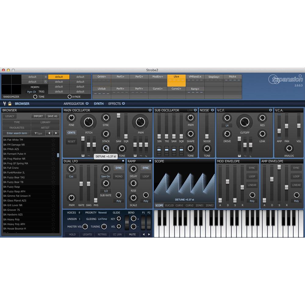 FXpansion Strobe2 - Software Synthesizer