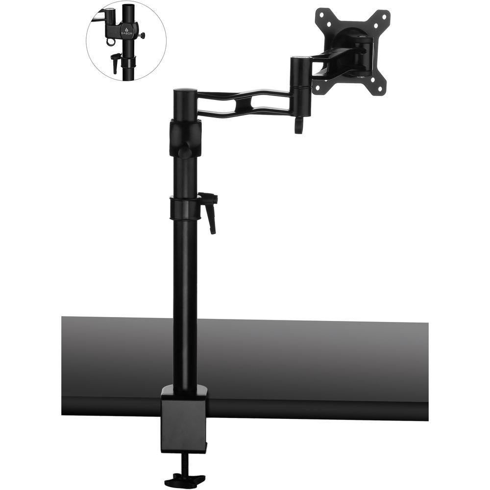 Gabor MD-AD13MB LCD Monitor Desktop Mount with Articulating Arm, Gabor, MD-AD13MB, LCD, Monitor, Desktop, Mount, with, Articulating, Arm