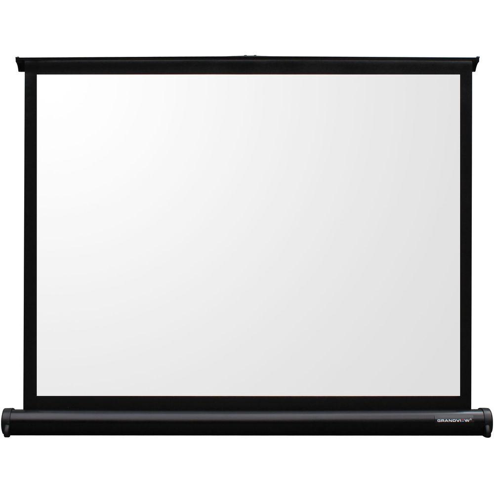 GrandView PT-UW040VWM4B U-Work 24 x 32" Table-Top Projection Screen