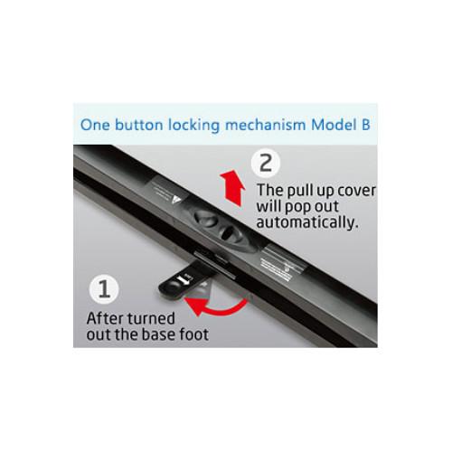 GrandView PT-UW040VWM4B U-Work 24 x 32" Table-Top Projection Screen