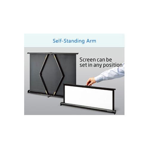 GrandView PT-UW040VWM4B U-Work 24 x 32" Table-Top Projection Screen