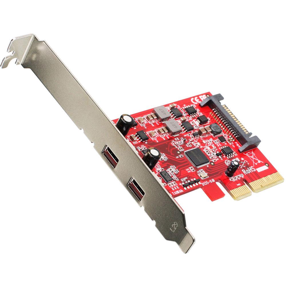 IOGEAR 2-Port SuperSpeed USB 3.1 Type-C PCI-Express Card