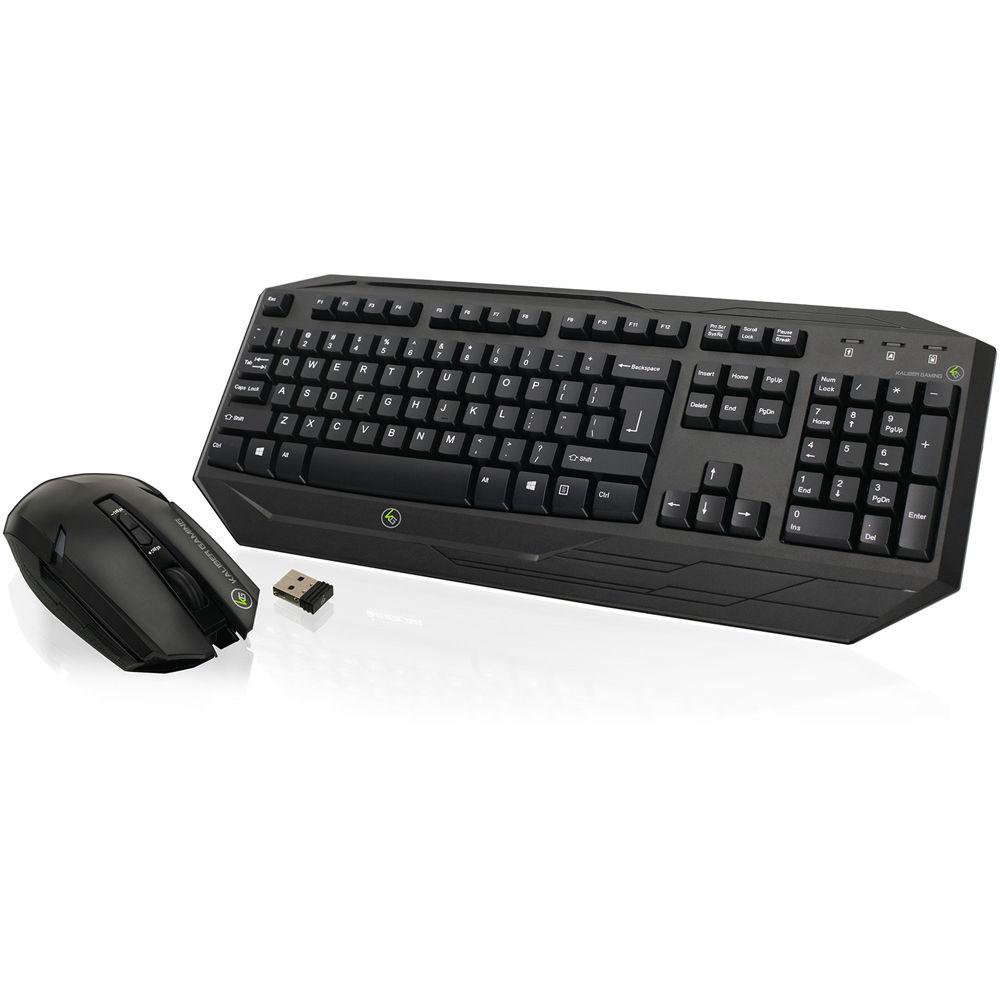 IOGEAR Kaliber Gaming GKM602R Wireless Keyboard and Mouse Combo