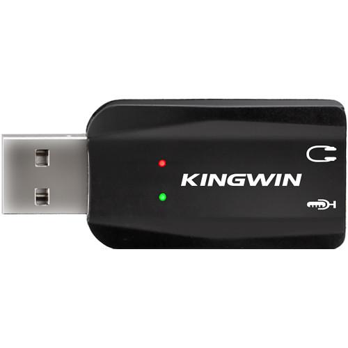 Kingwin 3D USB External Stereo Sound Adapter